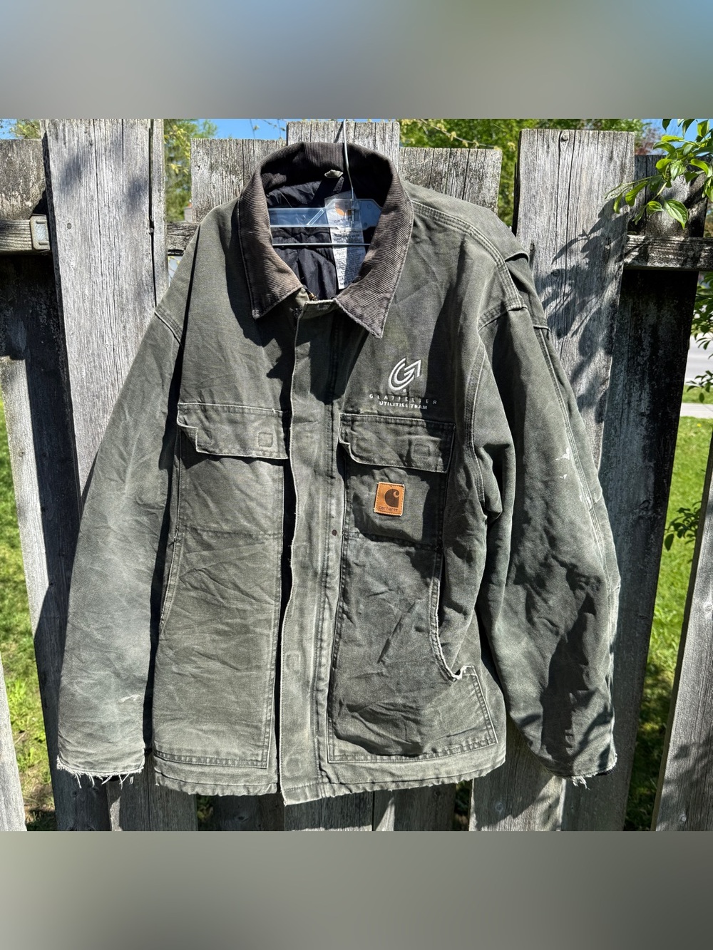 VINTAGE Carhartt C28 MOS Arctic Jacket Mens Size Large Regular